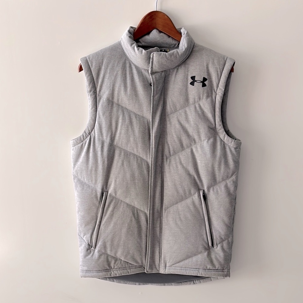 Under Armour Gray Quilted Puffer Vest